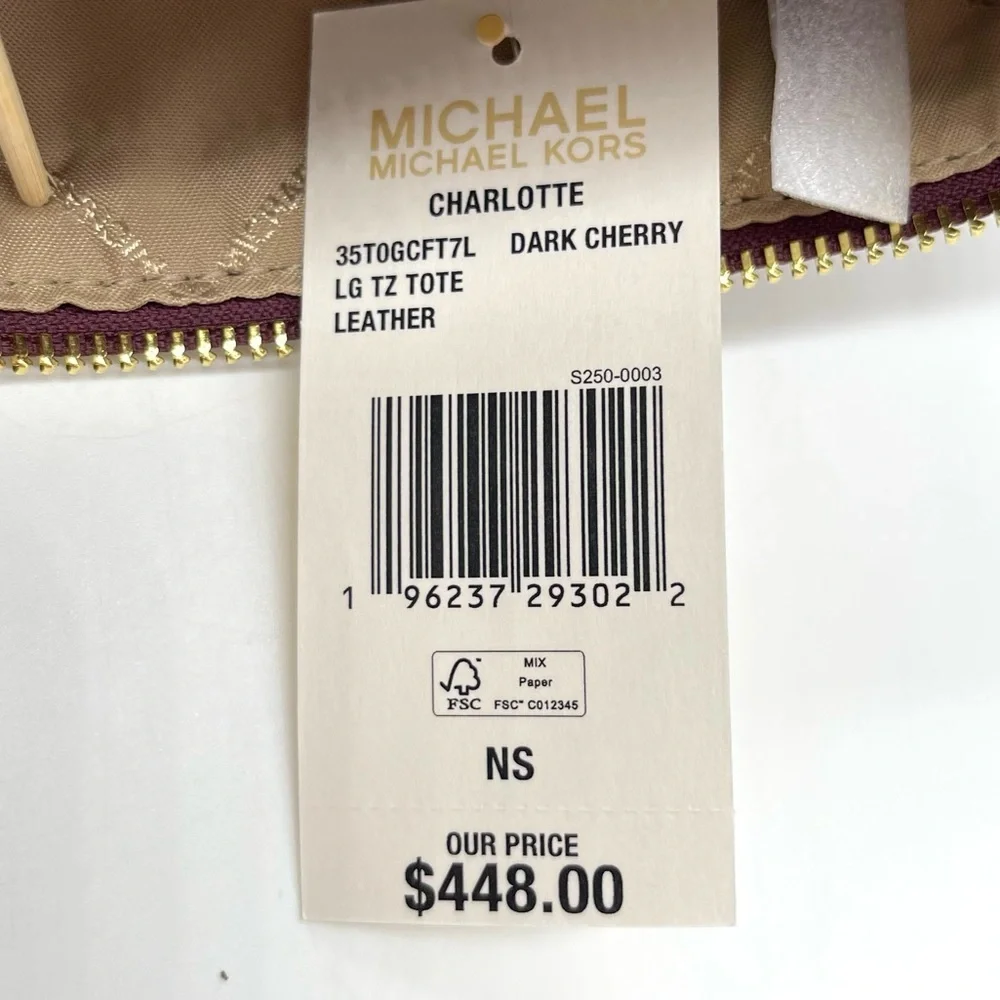 Michael Kors Large Charlotte Tote Bag